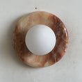 Load image into Gallery viewer, Orli Red Marble Sconce
