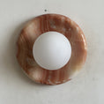 Load image into Gallery viewer, Orli Red Marble Sconce
