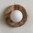 Load image into Gallery viewer, Orli Red Marble Sconce
