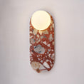 Load image into Gallery viewer, Marble Travertine Jade Wall Lamp

