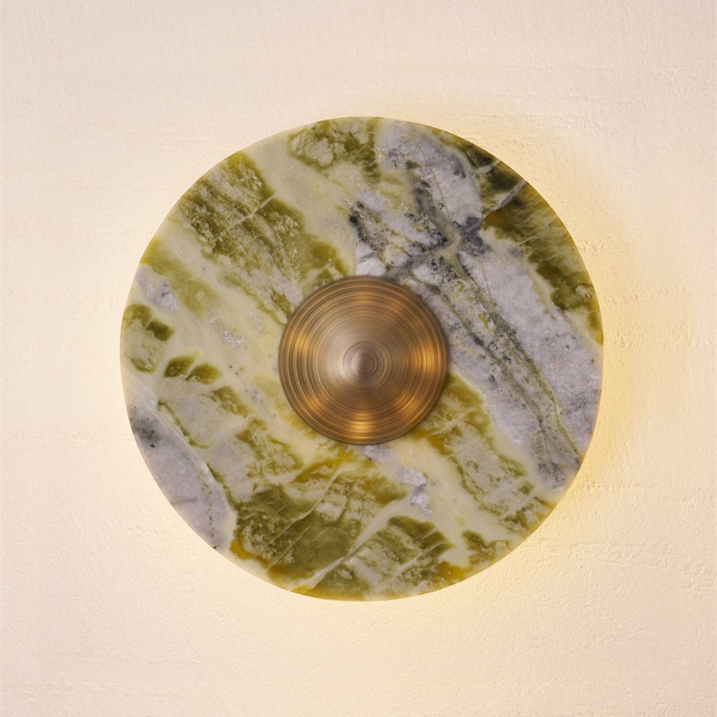 Marble Travertine Jade Wall Lamp
