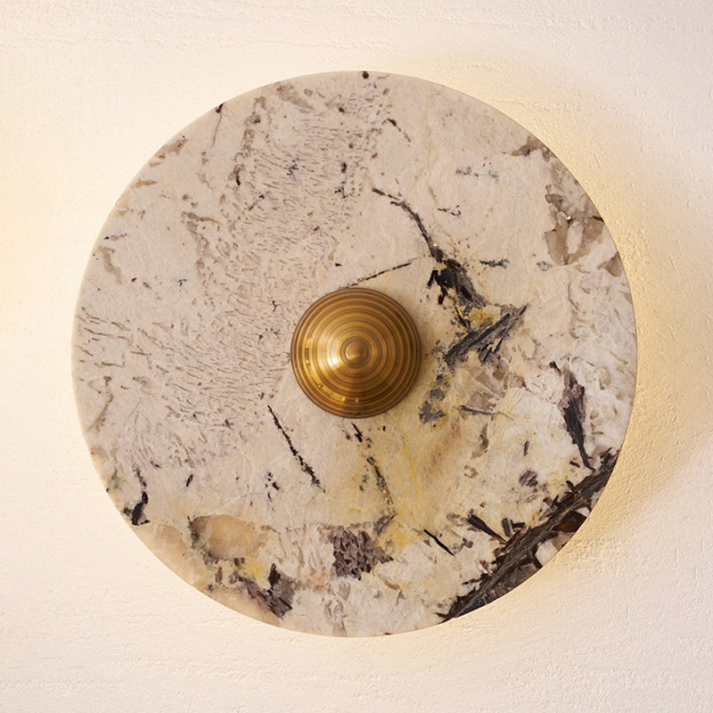 Marble Travertine Jade Wall Lamp