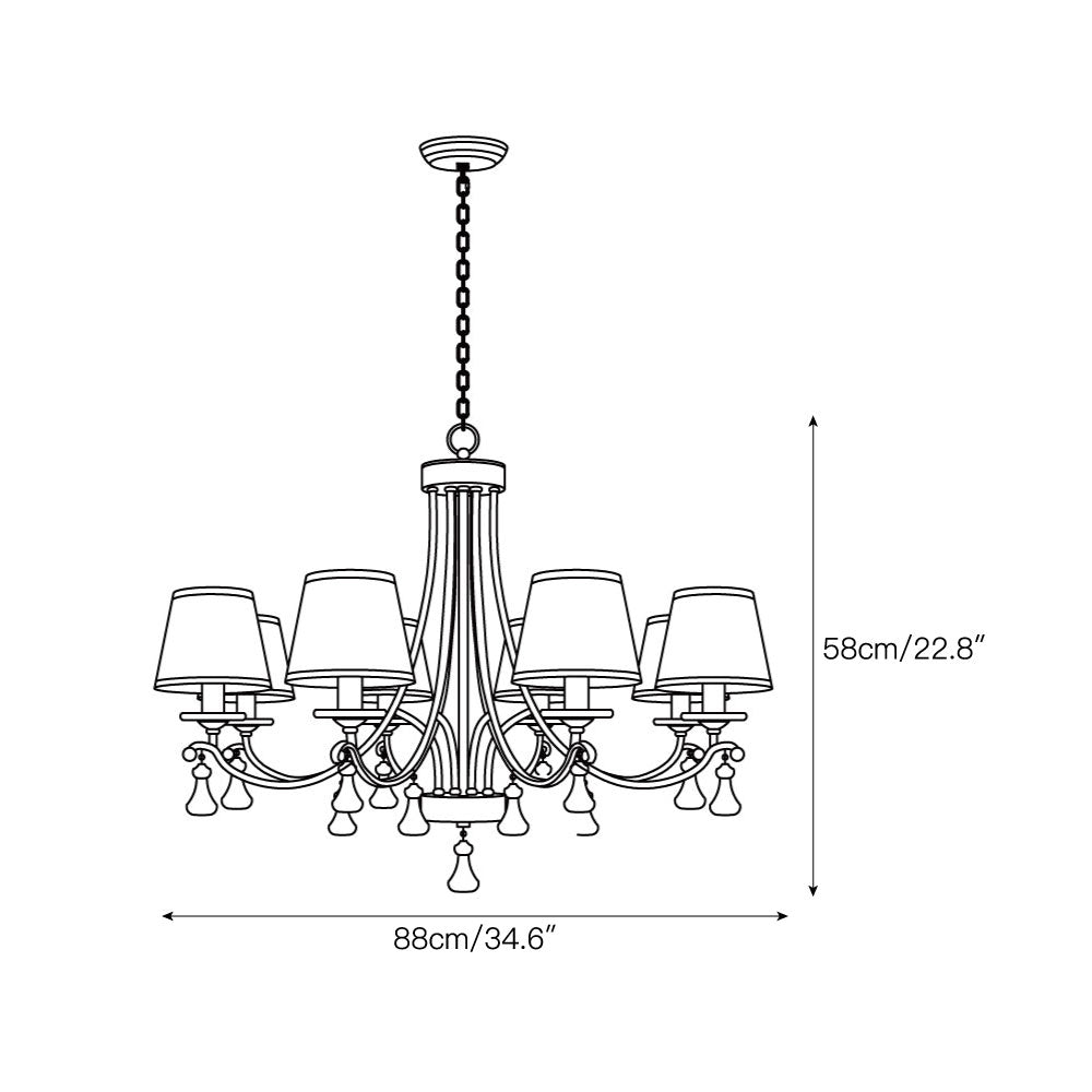 La Pointe Chandelier