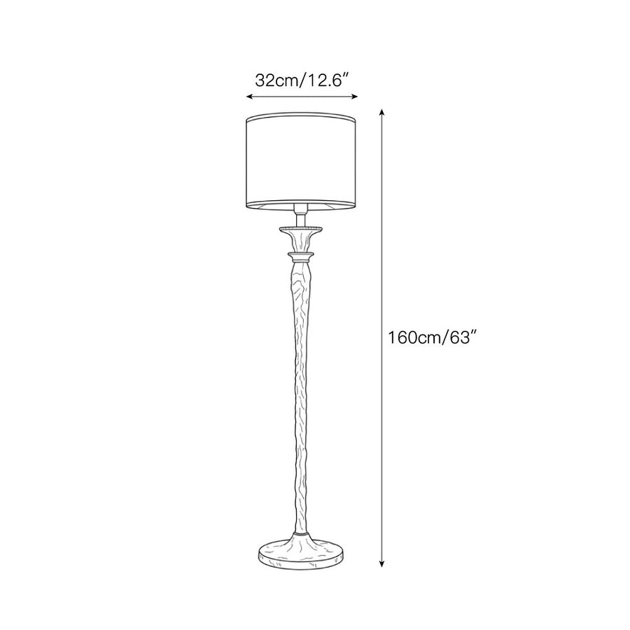 Laguna Floor Lamp — Dimension drawings 1