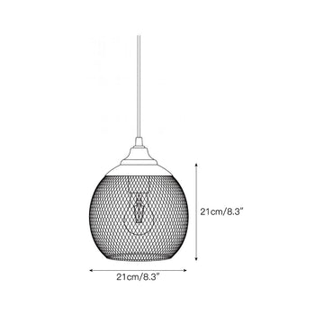 Lanister Mesh Swag Lights – detail 3 — Dimension drawings 1