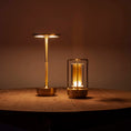 Load image into Gallery viewer, Lantern Cordless Crystal Table Lamp  (built-in battery)
