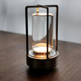 Load image into Gallery viewer, Lantern Cordless Crystal Table Lamp  (built-in battery)
