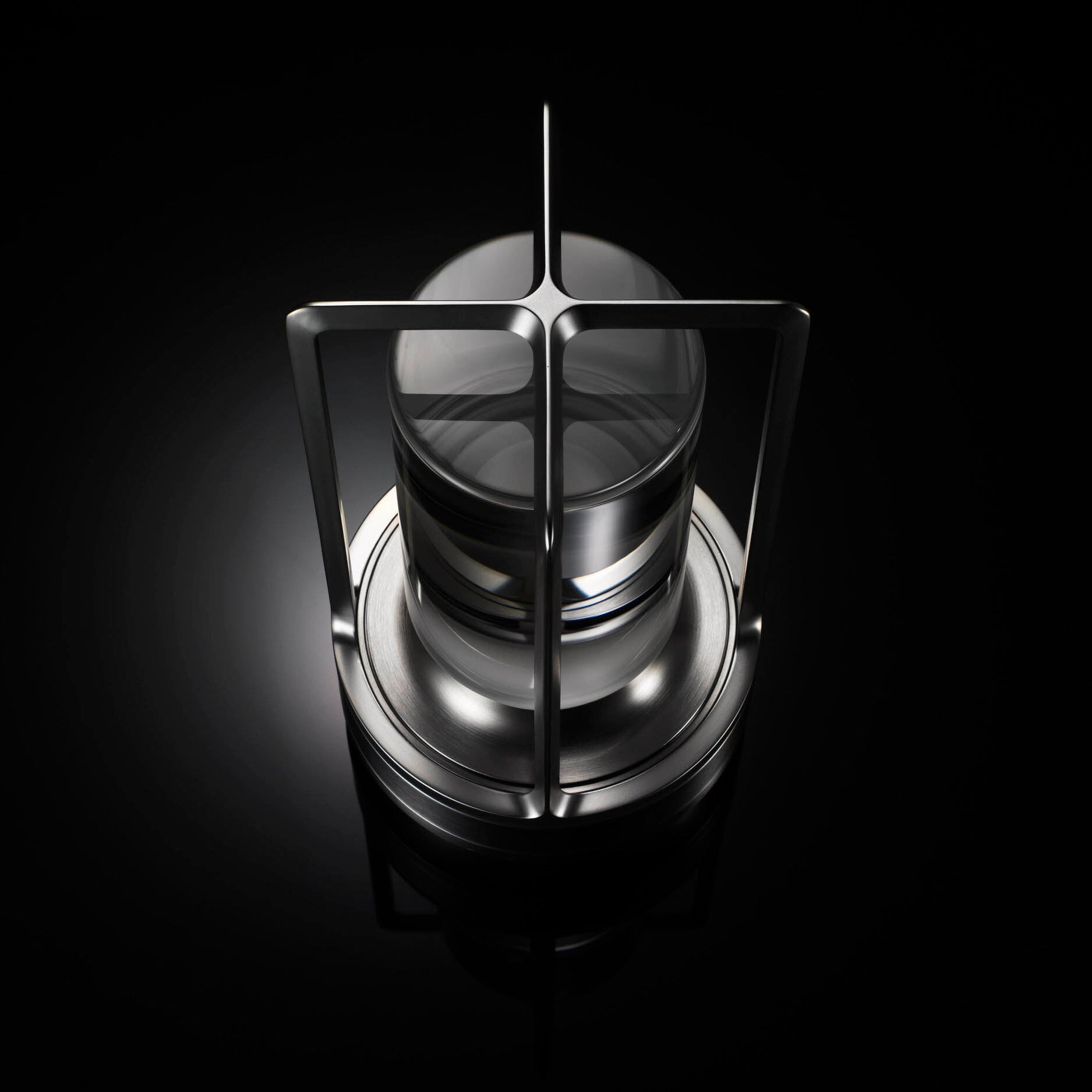 Lantern Cordless Crystal Table Lamp  (built-in battery)