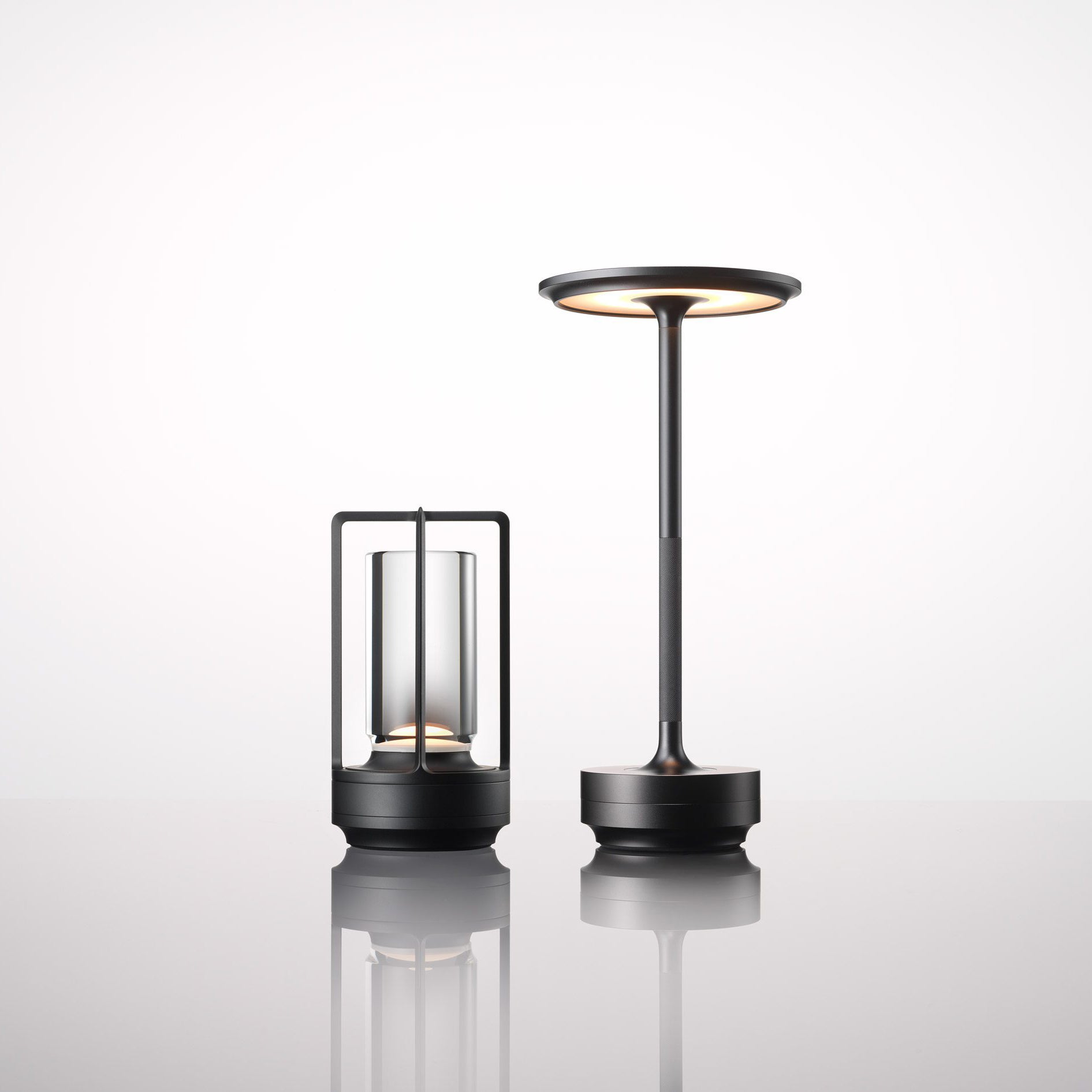 Lantern Cordless Crystal Table Lamp  (built-in battery)