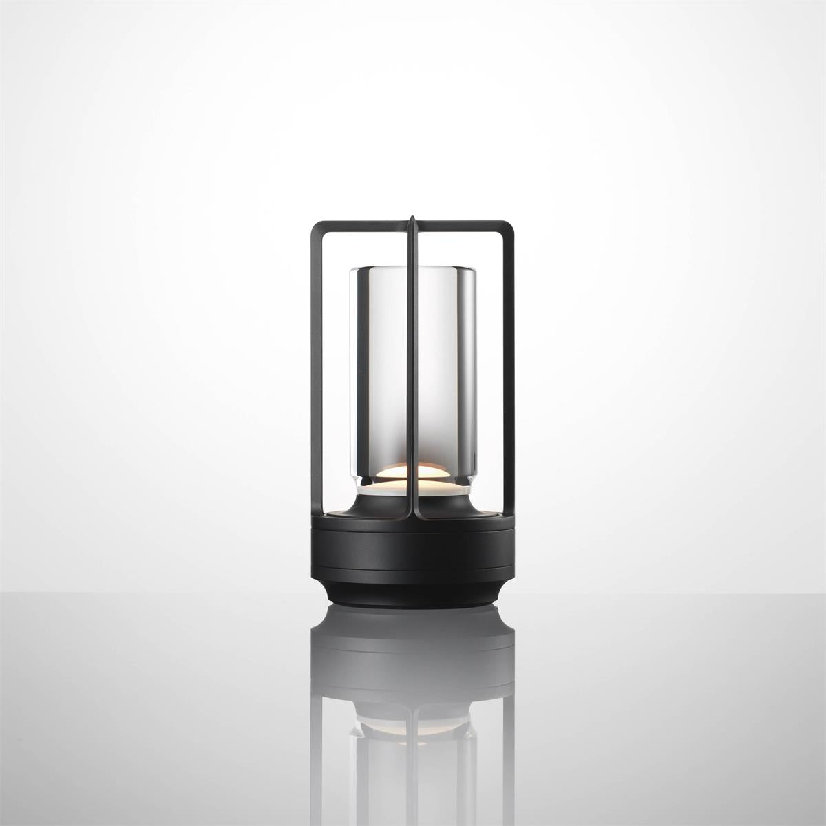 Lantern Cordless Crystal Table Lamp  (built-in battery)