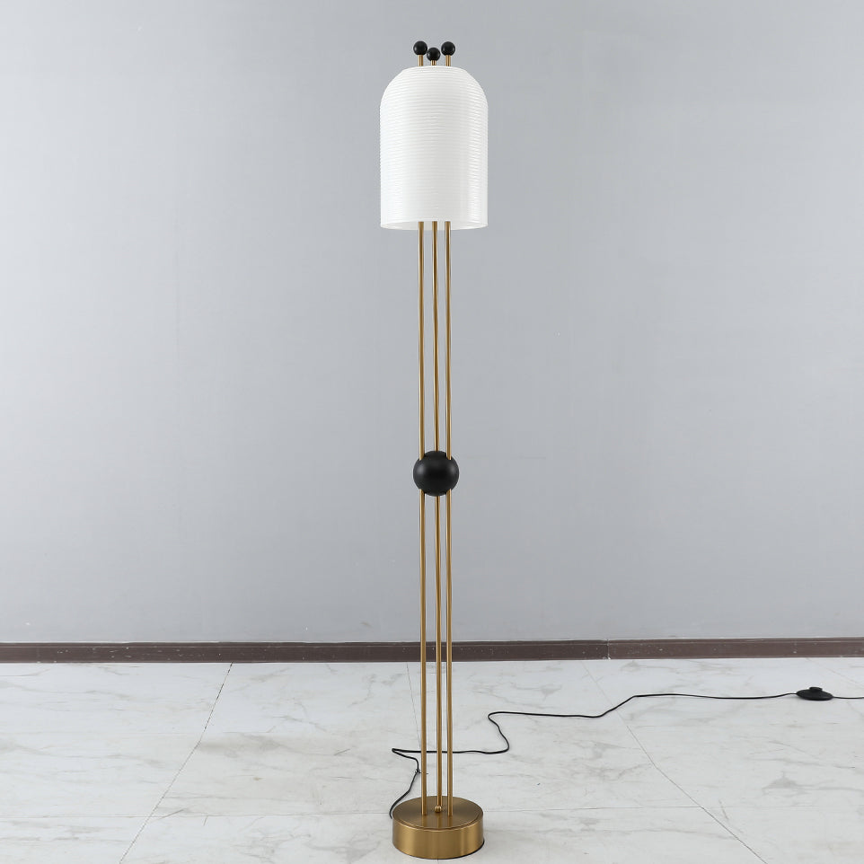 Lantern Glass Floor Lamp