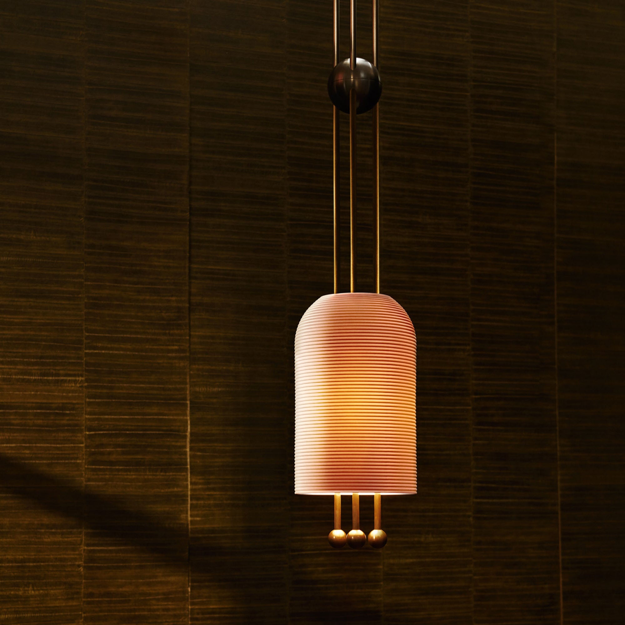 Lantern Glass Pendant Lamp