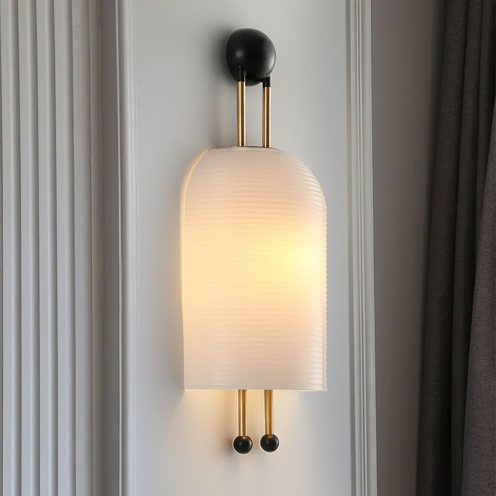 Lantern Glass Sconce