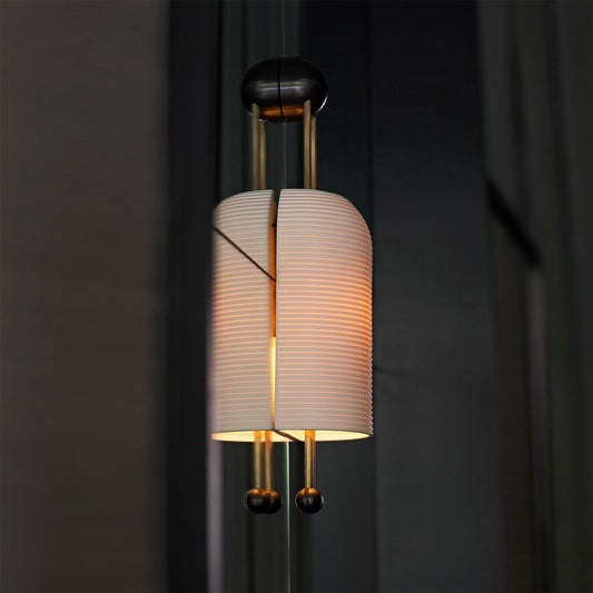 Lantern Glass Sconce