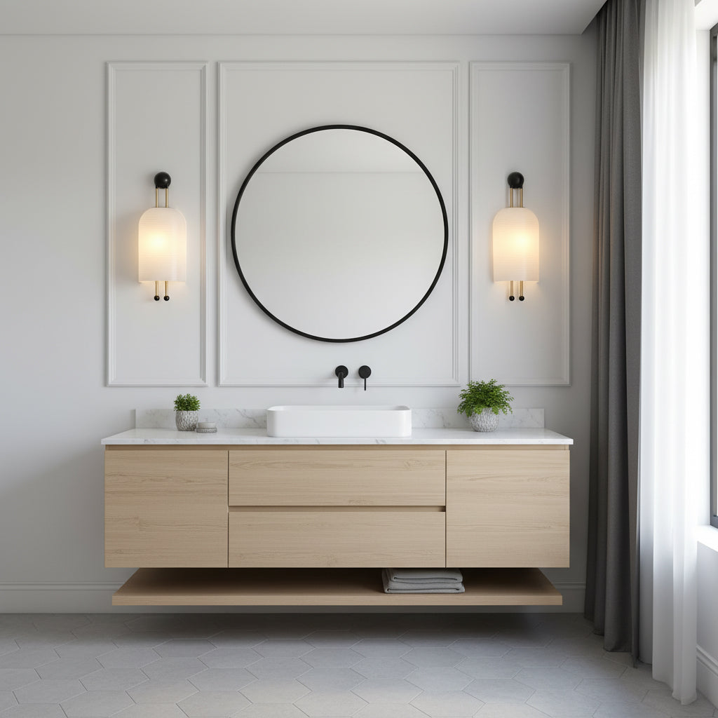 Lantern Glass Sconce