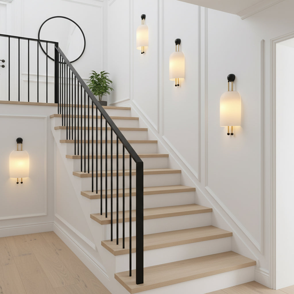 Lantern Glass Sconce