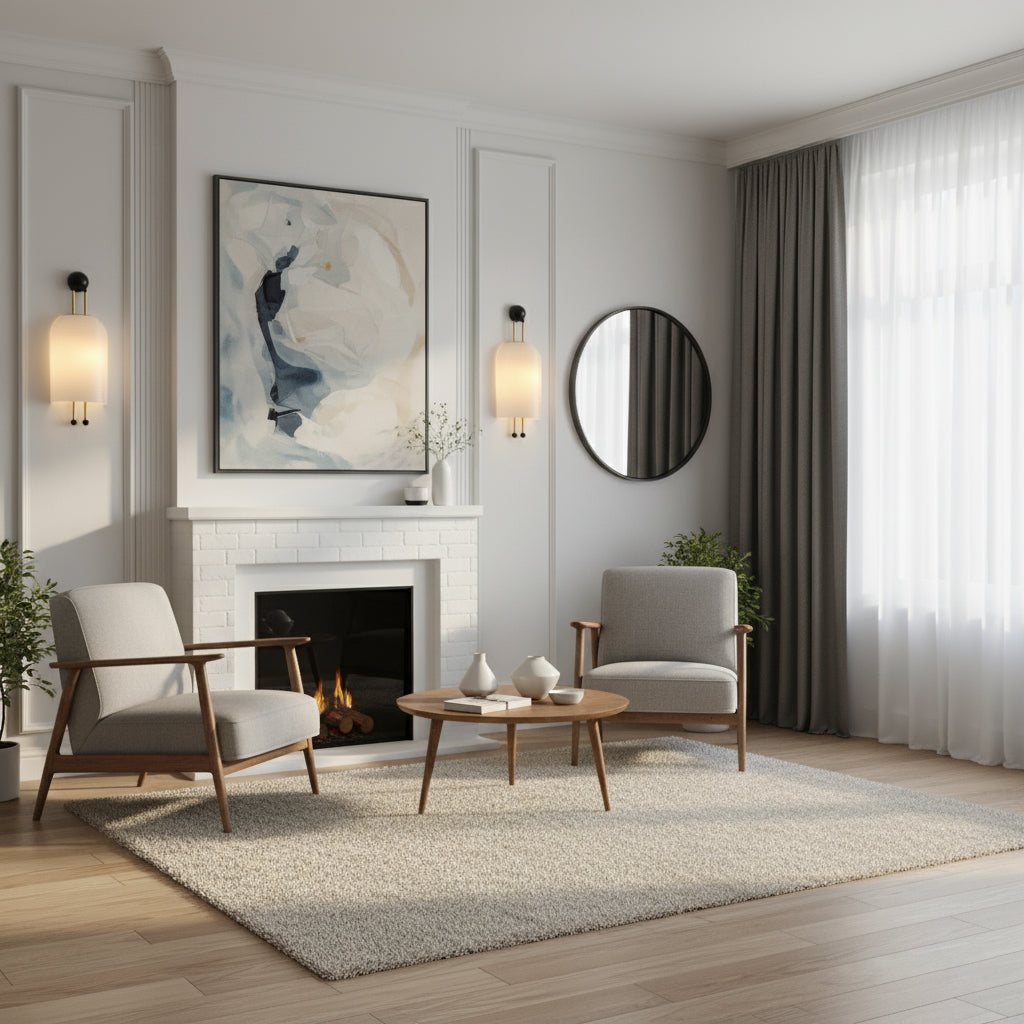 Lantern Glass Sconce