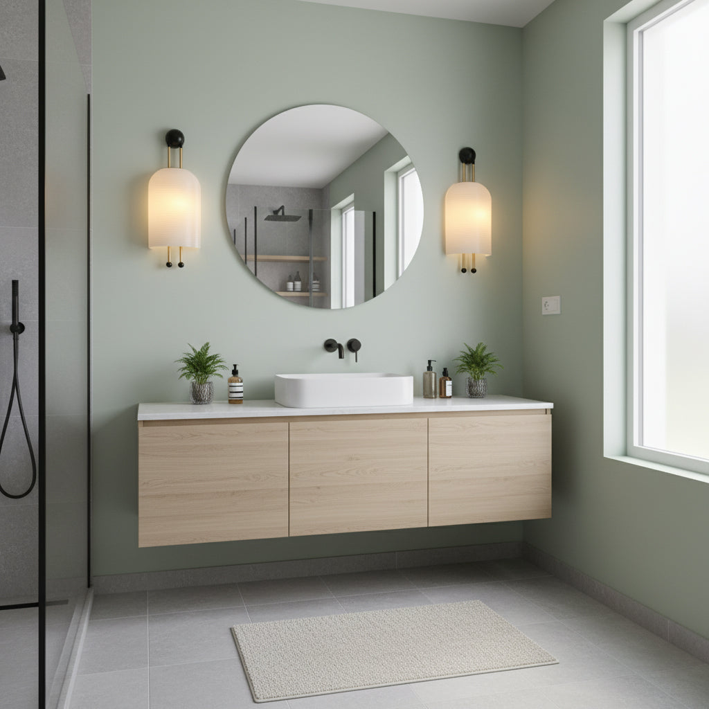 Lantern Glass Sconce