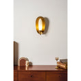 Load image into Gallery viewer, Laurel Blossom Glass Wall Sconce
