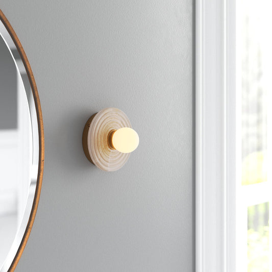 Настенный светильник Leigha Alabaster