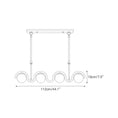 Load image into Gallery viewer, Lenox Linear Alabaster Chandelier
