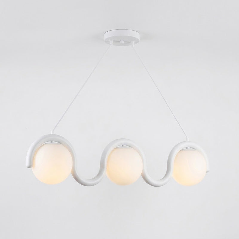 Lenox Linear Ball Pendant Lamp
