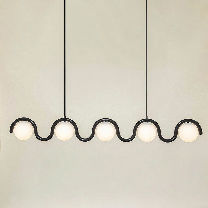 Lenox Linear Ball Pendant Lamp