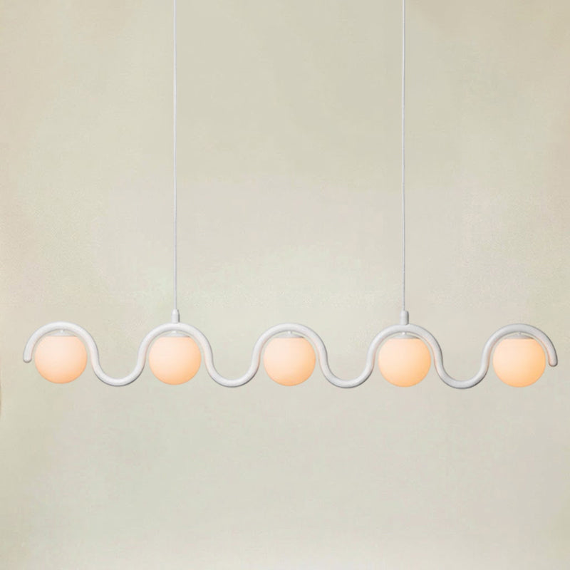 Lenox Linear Ball Pendant Lamp