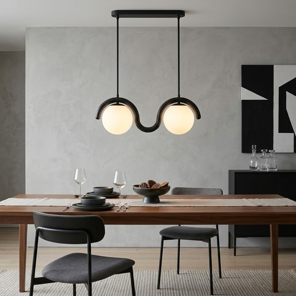 Lenox Linear Ball Pendant Lamp