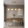 Load image into Gallery viewer, Lenox Linear Glass Chandelier
