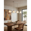 Load image into Gallery viewer, Lenox Linear Glass Chandelier
