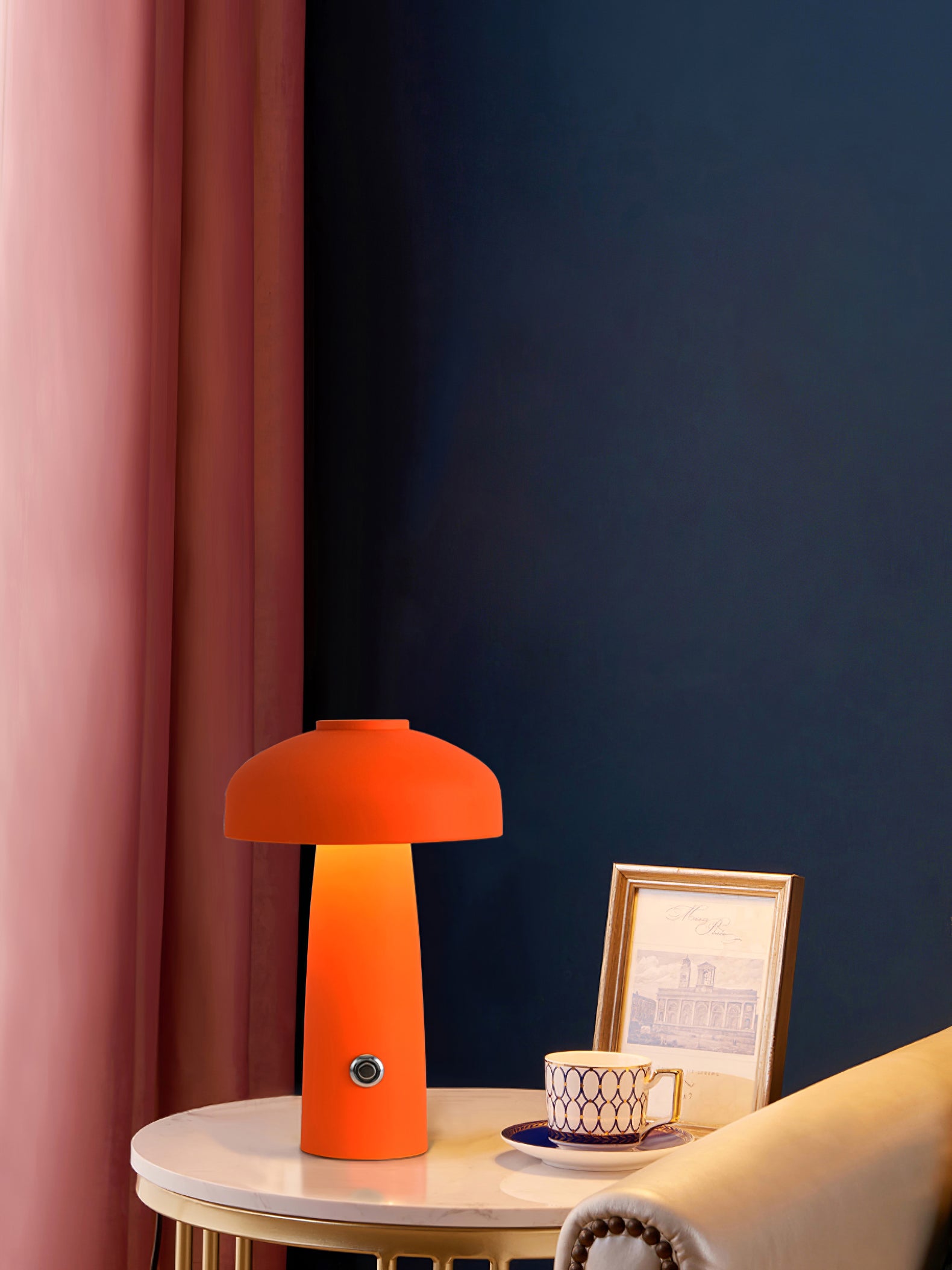 Leon Mushroom Table Lamp (built-in battery)