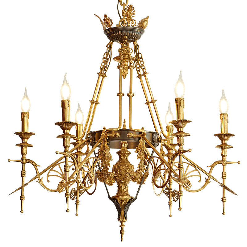 Leontine Brass Chandelier