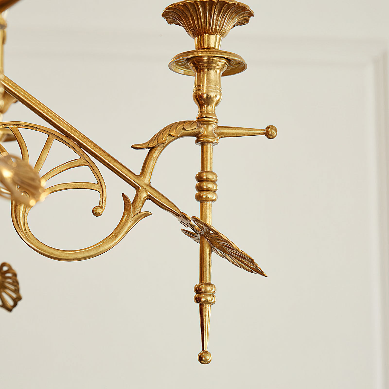 Leontine Brass Chandelier