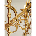 Load image into Gallery viewer, Leontine Brass Chandelier
