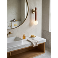 Load image into Gallery viewer, Threadline Globe Wall Sconce
