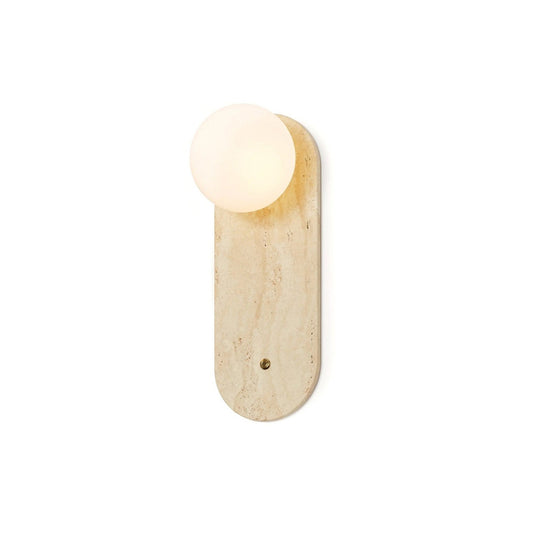 Lia Travertine Wall Lamp