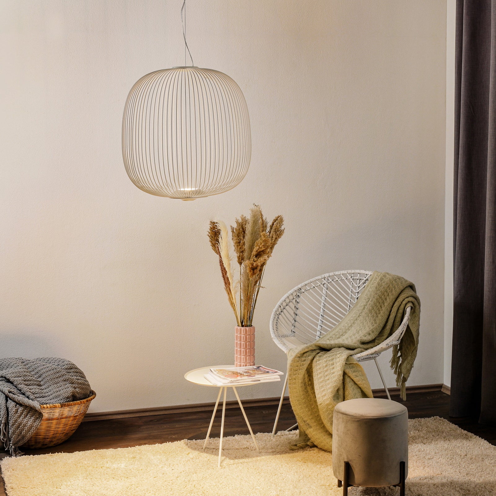 Spokes Cage Pendant Lamp