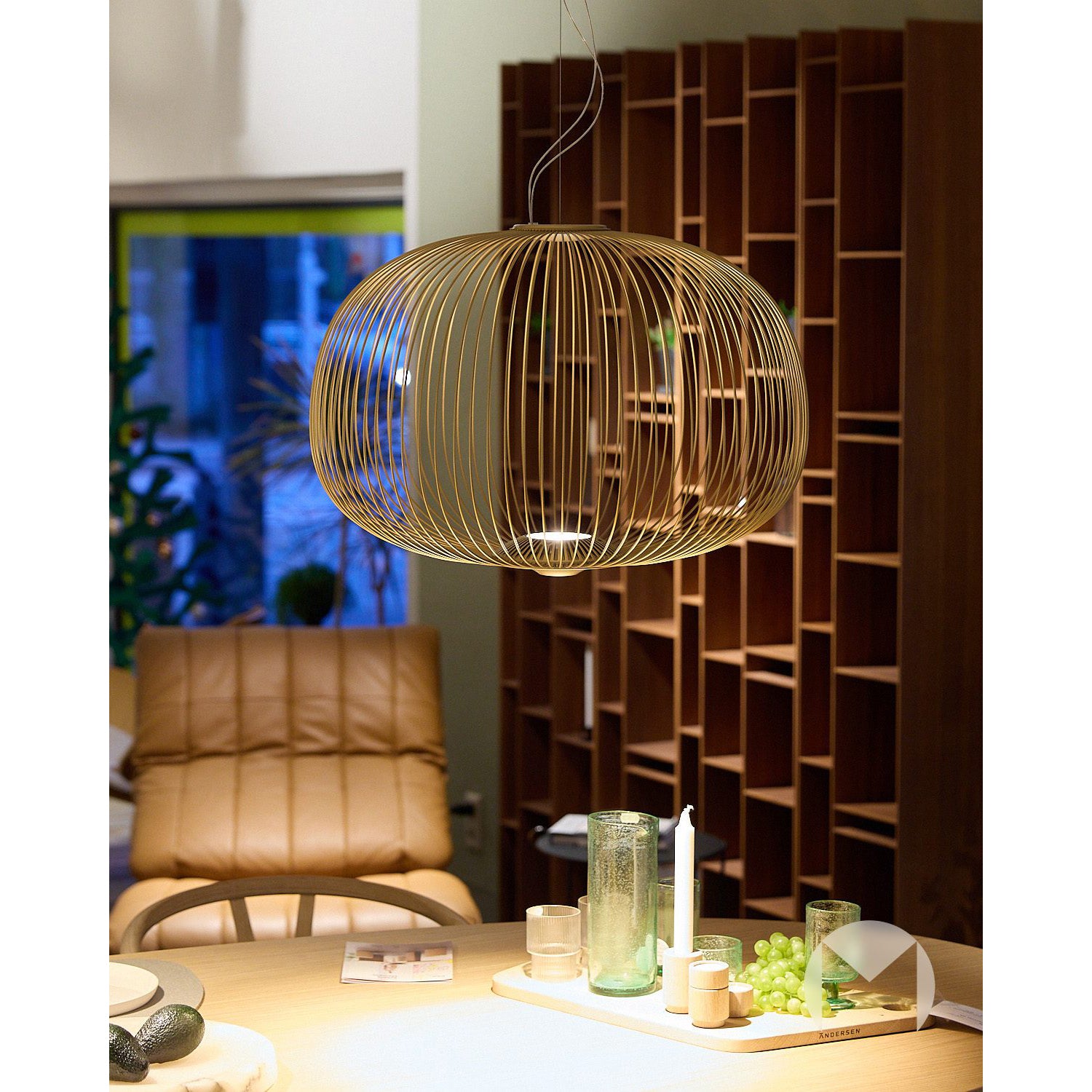 Spokes Cage Pendant Lamp