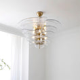 Load image into Gallery viewer, Lilypad Glass Chandelier
