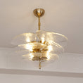 Bild in Galerie-Betrachter laden, Lilypad Glass Chandelier
