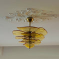 Load image into Gallery viewer, Lilypad Glass Chandelier
