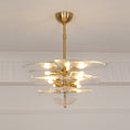 Bild in Galerie-Betrachter laden, Lilypad Glass Chandelier
