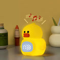 Load image into Gallery viewer, Little Duck Clock & Lamp (built-in battery)
