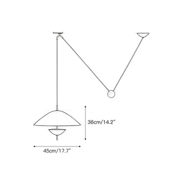 Lod Pendant Lamp – detail 3 — Dimension drawings 1
