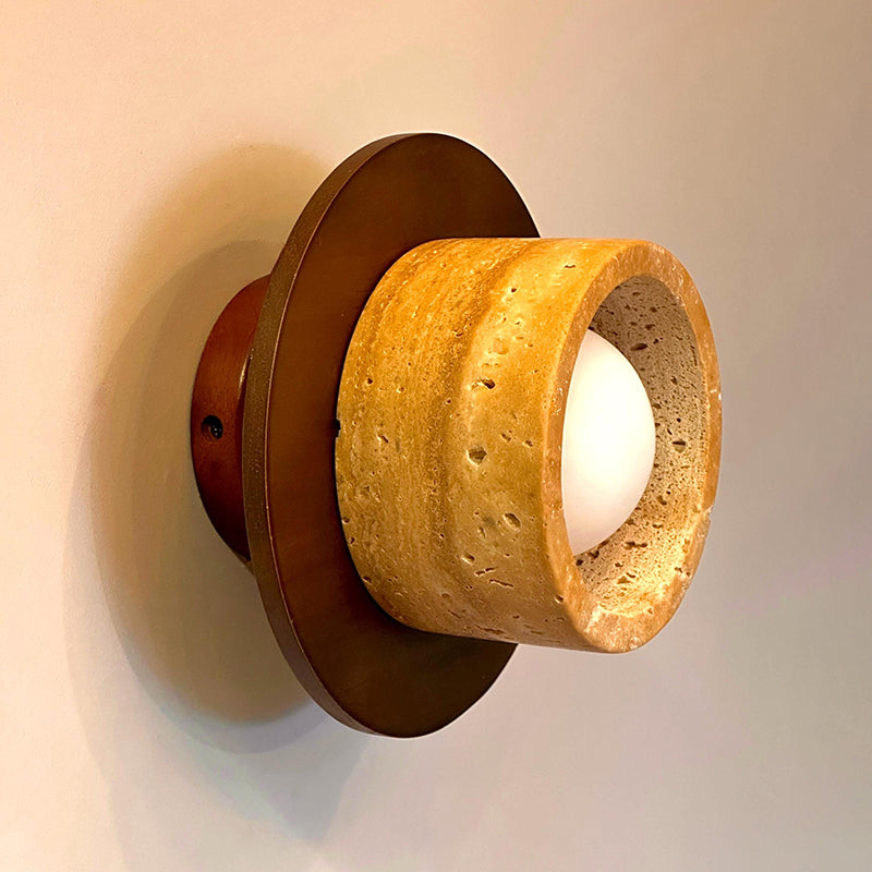 Logatec Traverine Wall Lamp