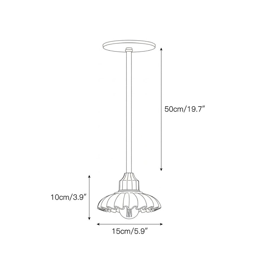 Lola Pendant Lamp – detail 4 — Dimension drawings 2