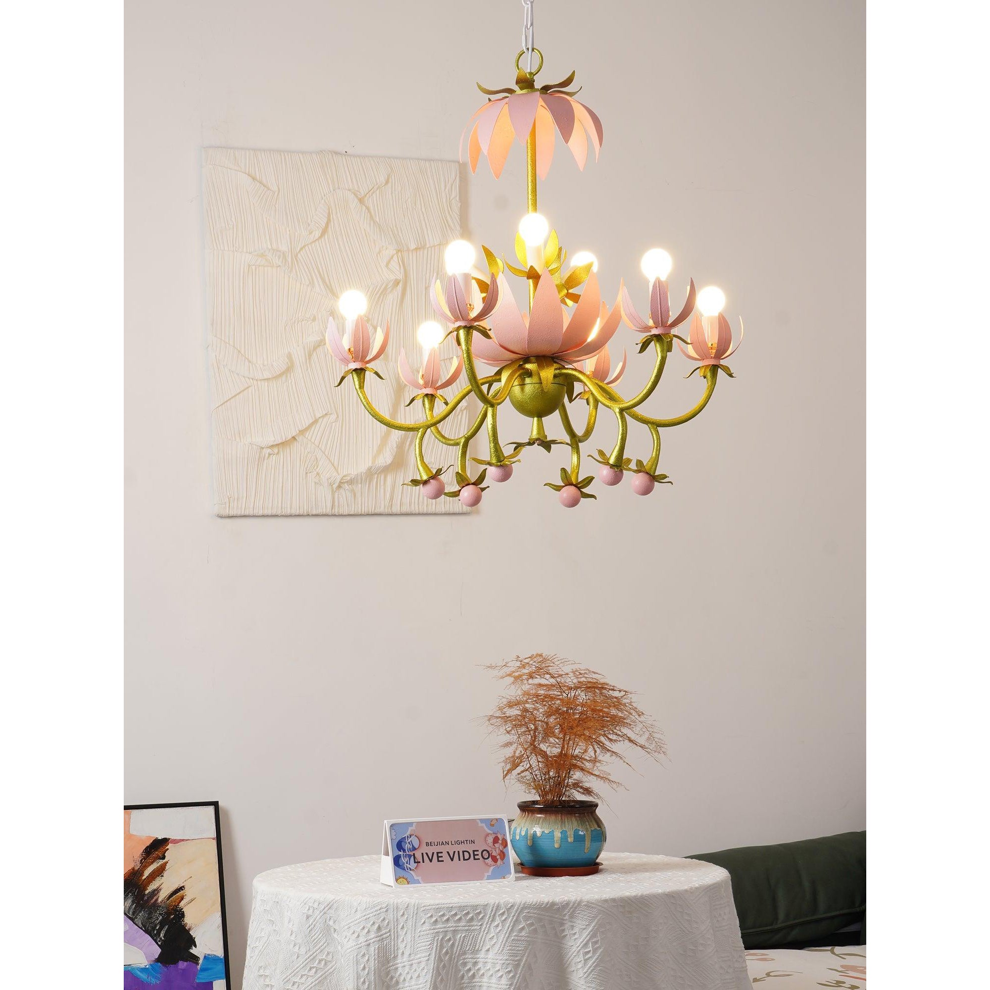 Lotus Chandelier