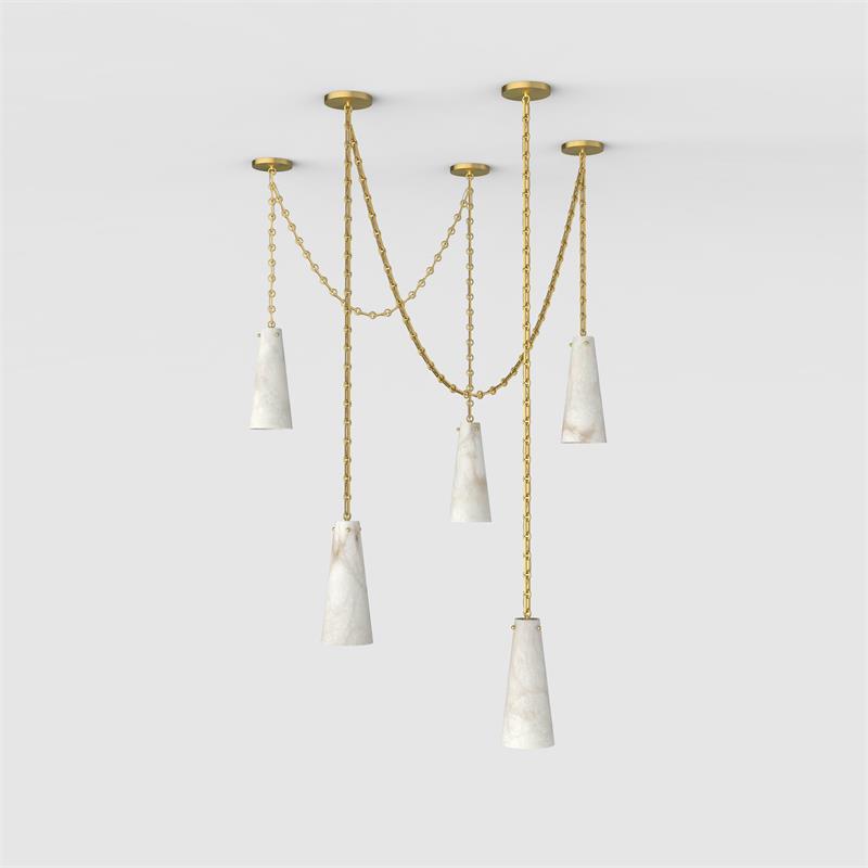 Lucca Alabaster Chandelier