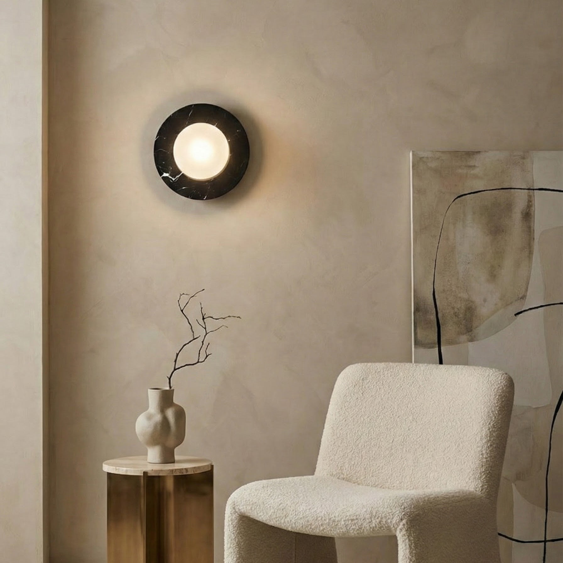 Lucie Flushmount Sconce
